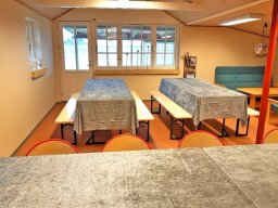 Storrummet mod terrassen