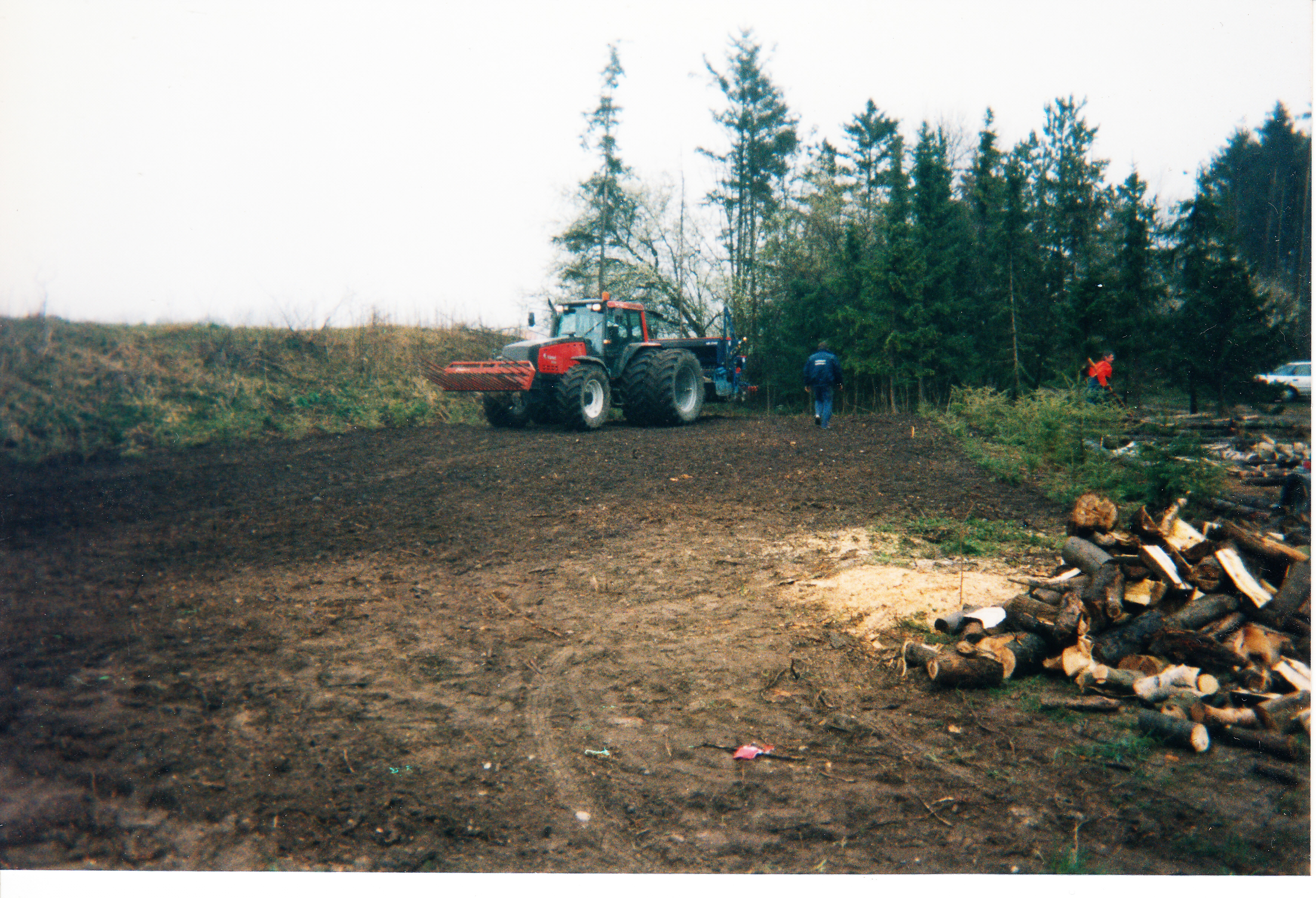 Underlaget rettes ud