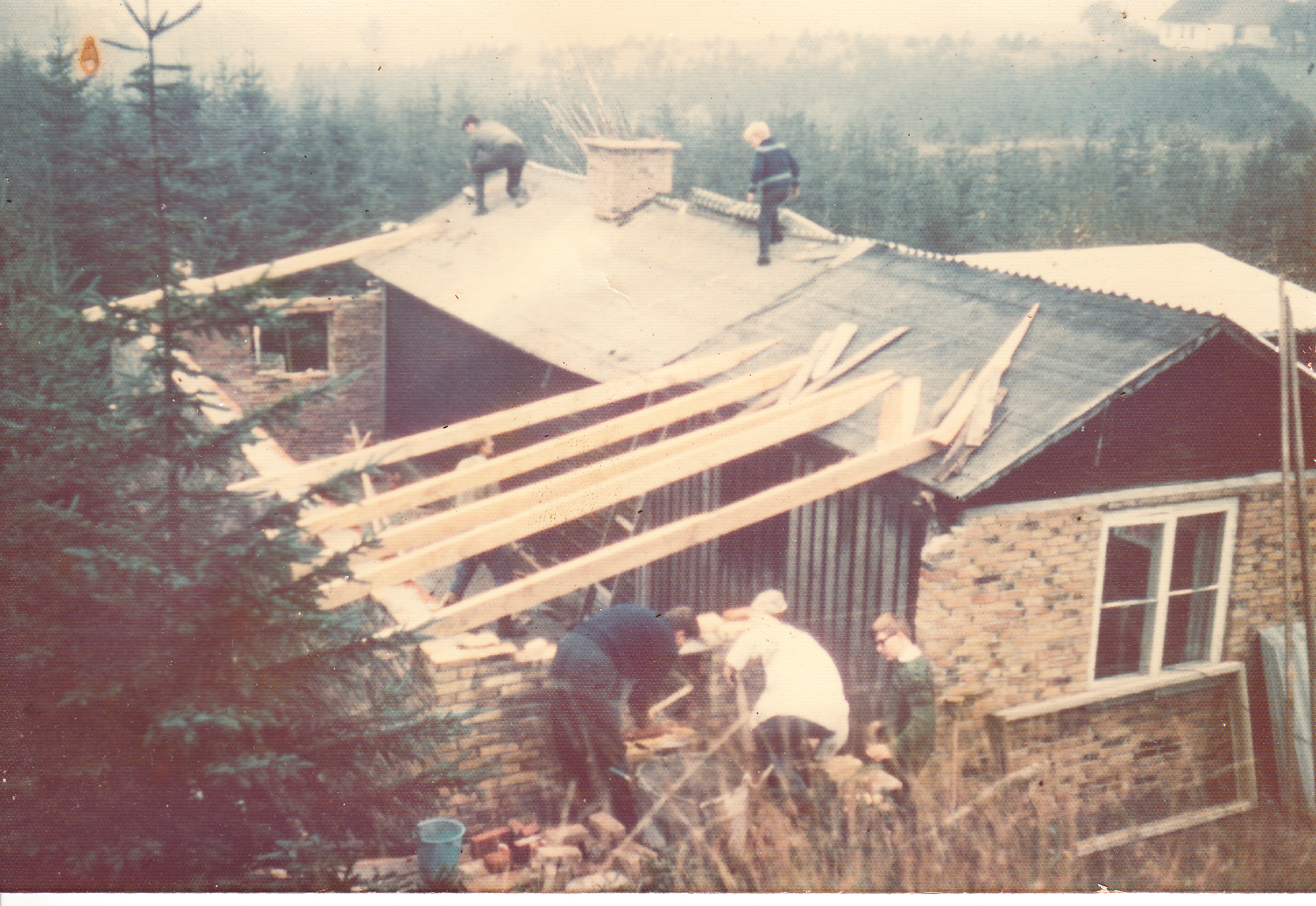 Snart klar til at montere spær